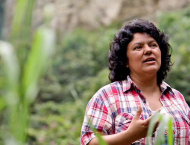 Berta Caceres 2015 Goldman Environmental Award Recipient