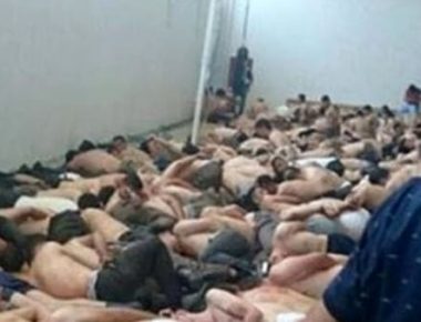 "Nudi, legati mani e piedi": le foto choc delle torture dopo il fallito golpe in Turchia
„La foto diffusa dal quotidiano britannico Mirror“
