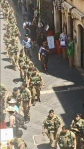 Taormina:militarizzazione del territorio in vista del G7
