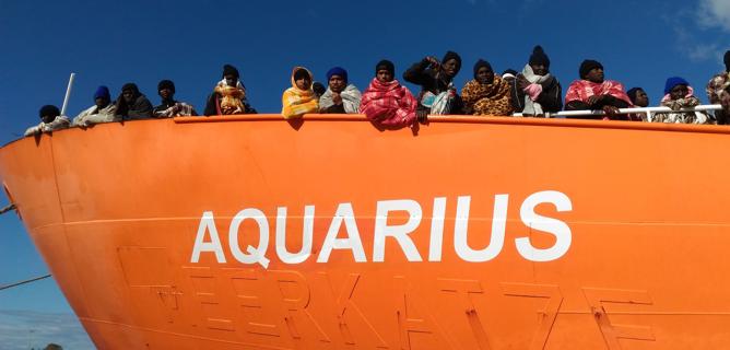 aquarius migranti