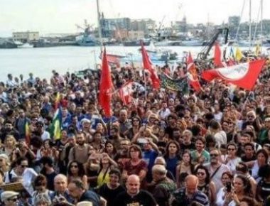 Catania diciotti migranti presidio