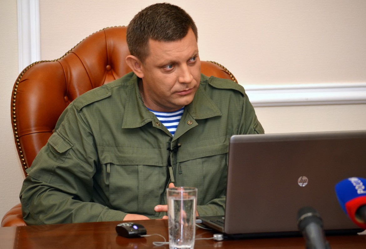 Alexander Zacharchenko, presidente dell’autoproclamata «Repubblica popolare del Donbass» © Lapresse