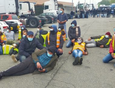 peschiera borromeo sciopero lavoratori logistica