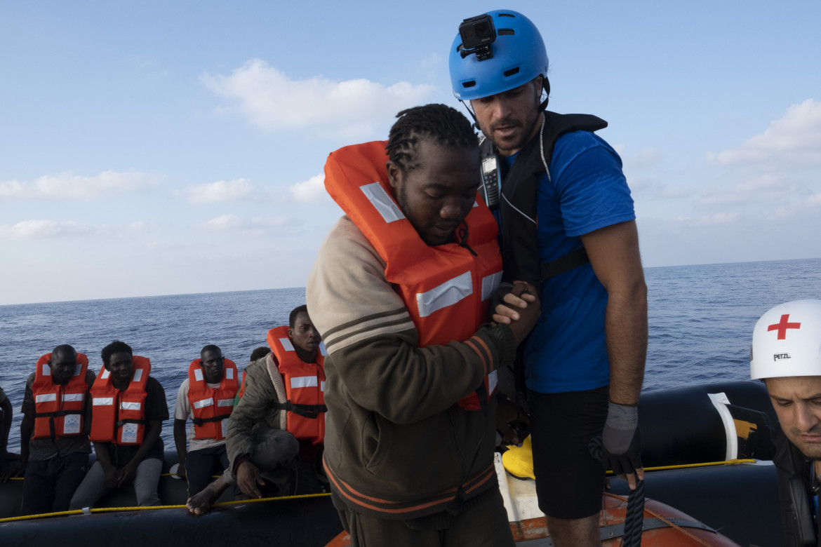 Migranti soccorsi da Mediterranea © Mediterranea Saving Humans