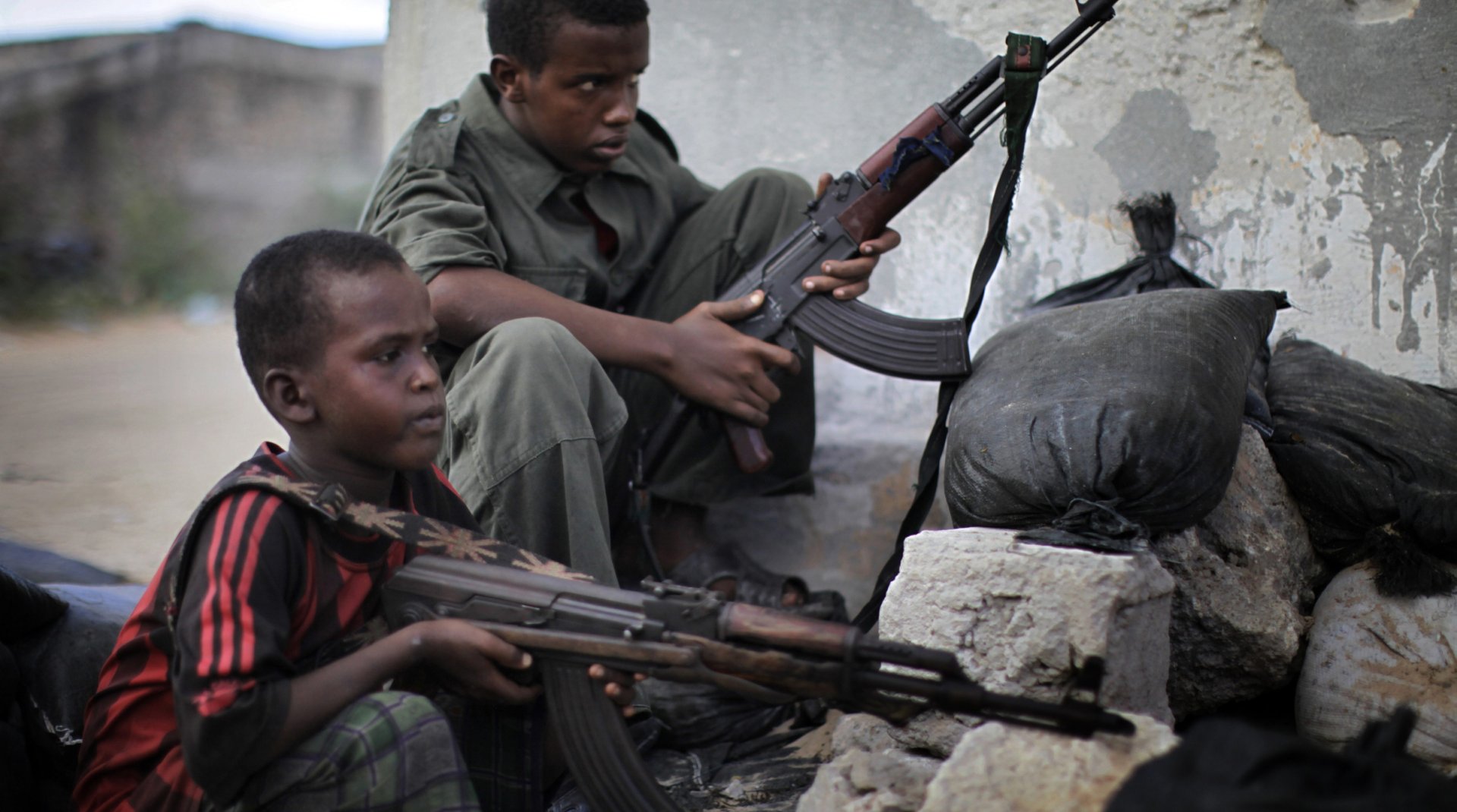 bimbi soldato somalia