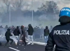 ultras roma napoli polizia